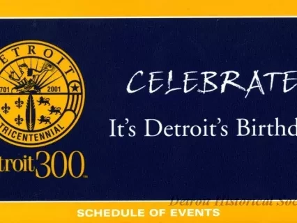 Calendar - Celebrate!  It's Detroit's Birthday