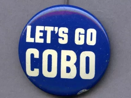 Button, Political