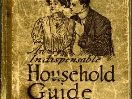Book - Marriage Record and Hints on Housekeeping: 
An Indispensable Household Guide