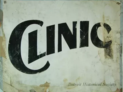 Sign, Informational - Clinic