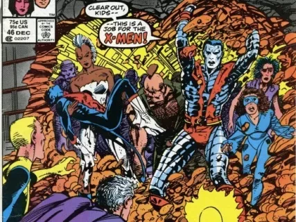 Book, Comic - The New Mutants #46