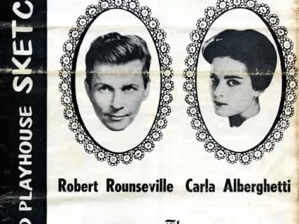 Program, Theater - Northland Playhouse Sketchbook,
Sigmund Romberg's The Student Prince