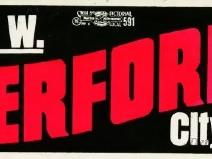 Sticker, Bumper - Clara W. Rutherford, 7
City Treasurer