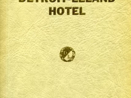 Booklet - Detroit-Leland Hotel