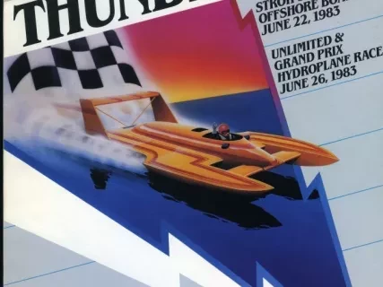 Program - Official Program, Stroh's Thunderfest, June 22nd to June 26th, 1983