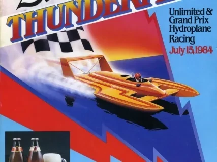 Program - Official Program, Stroh's Thunderfest, July 15th, 1984