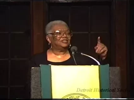File, Digital Video - Lucille Clifton
Reading/Reception
4/14/00