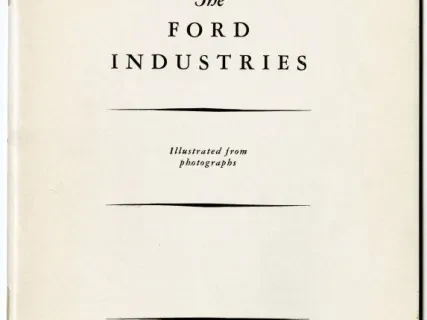 Booklet - The Ford Industries