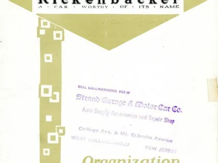 Booklet - Rickenbacker
Organization Builds Success