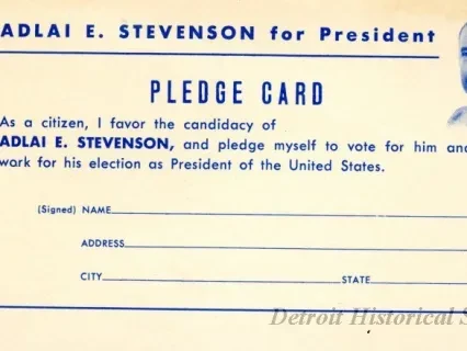 Card, Pledge
