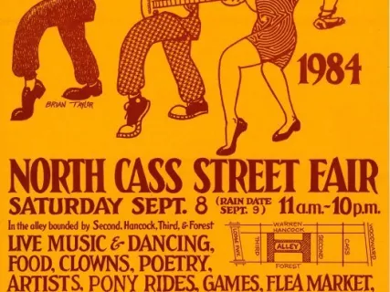 Poster - Dally in the Alley