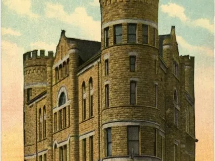 Postcard - G.A.R. Building Detroit, Mich.
119-B