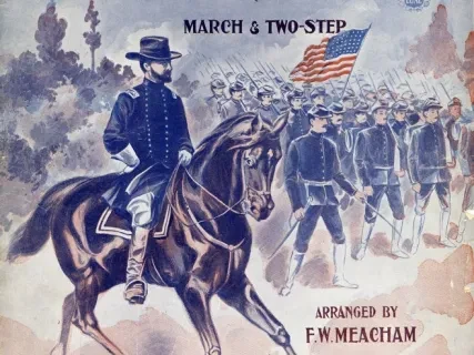 Music, Sheet - Marching Through Georgia, March and Two Step