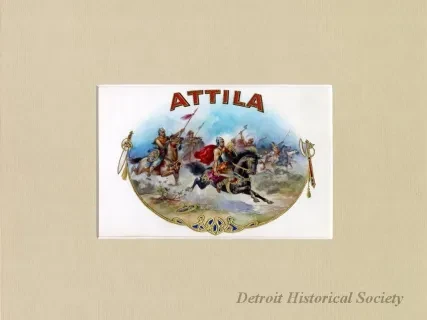 Drawing - Attila