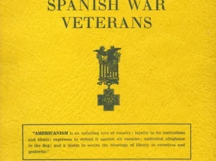Program - Thirty-Seventh Annual Encampment, Department of Michigan, 
United Spanish War Veterans