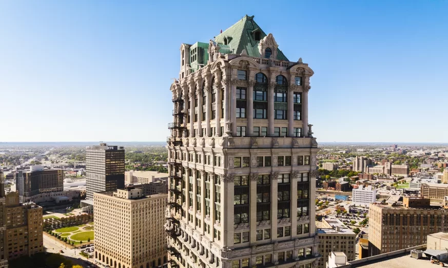 Book Tower aerial