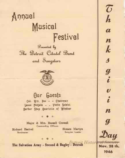 Program, Concert