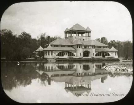 Transparency, Lantern-slide - Pavilion, Belle Isle - Detroit.