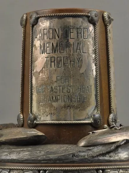 Trophy - Aaron DeRoy Memorial Trophy 
For Fastest Heat Championship