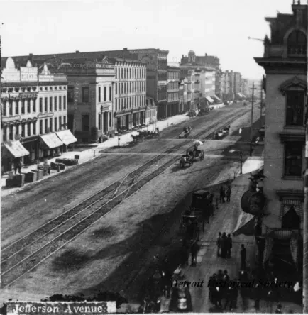 Stereograph - Jefferson Avenue