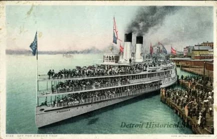 Postcard - Off for a River Trip