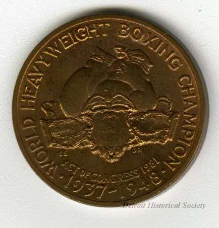 Medal, Commemorative - Joe Louis, 1914-1981
