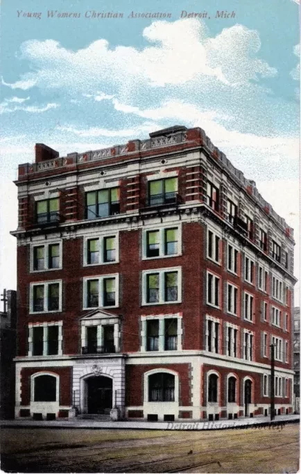 Postcard - Young Women's Christian Association, Detroit, Mich.