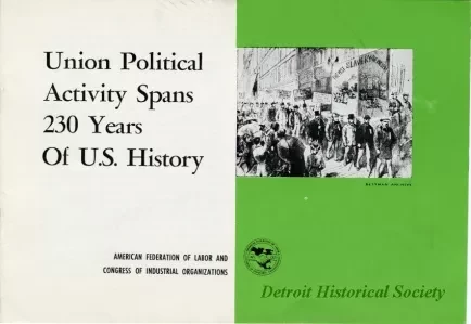Booklet - Union Political Activity Spans 230 Years of U.S. History