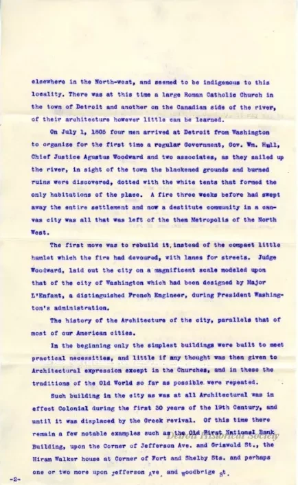 Letter - Rise of Architecture in Detroit