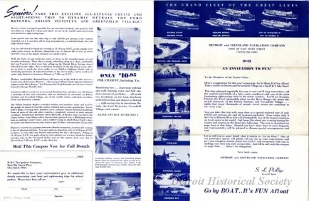 Brochure - 1942, An Invitation to Fun!