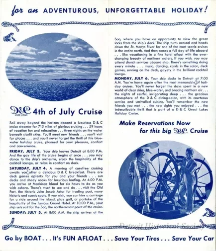 Brochure - D&C Big 4th of July Cruise