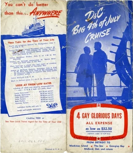 Brochure - D&C Big 4th of July Cruise