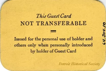 Card, Membership