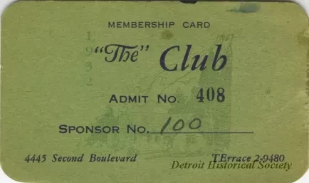 Card, Membership