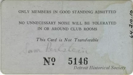 Card, Membership