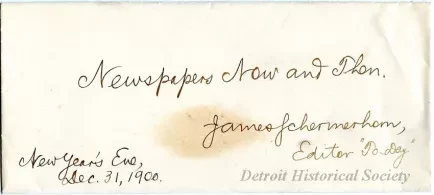 Envelope - Newspapers Now and Then