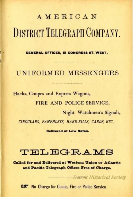 Directory, Telephone - The Speaking Telephone!
List of Subscribers connected with the Central Office System