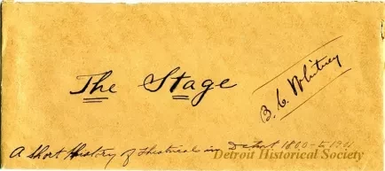Envelope - The Stage