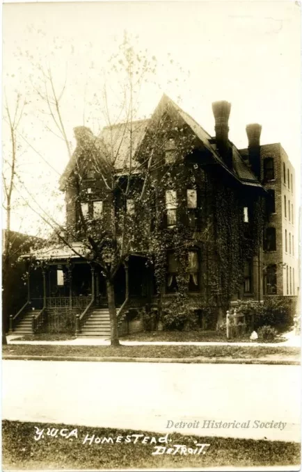 Postcard - Y.W.C.A. Homestead. Detroit - Y.W.C.A. Homestead, Detroit