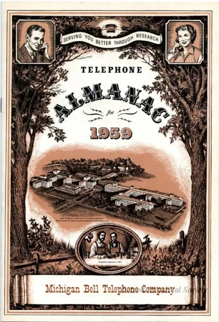 Booklet - Telephone Almanac for 1959