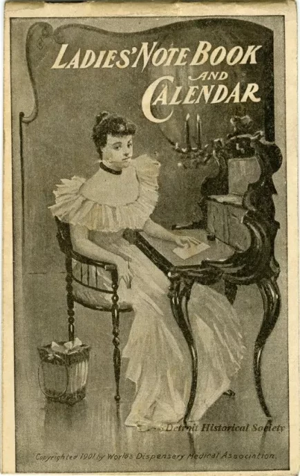 Booklet - Ladies' Notebook and Calendar