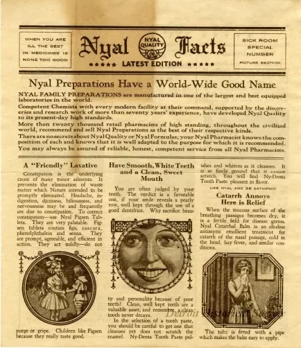 Handbill - Nyal Facts