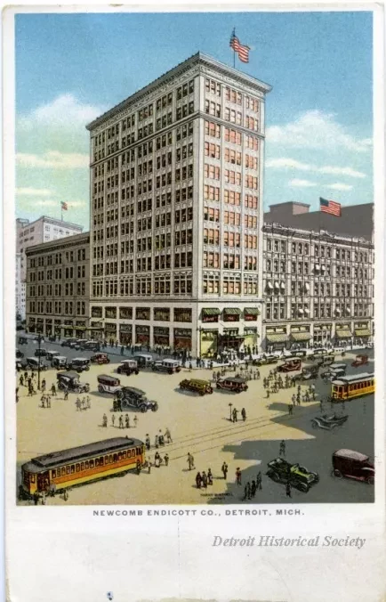 Postcard - Newcomb Endicott Co., Detroit, Mich.