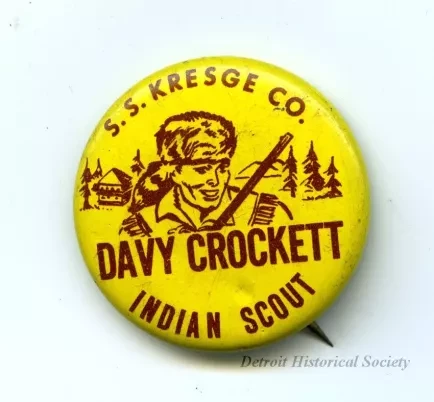 Pin - Davy Crockett
Indian Scout