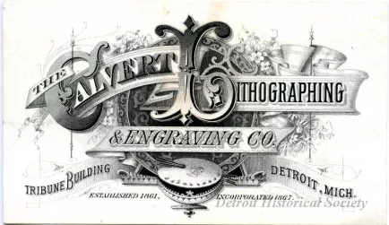 Card, Trade - The Calvert Lithographing & Engraving Co.