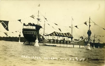 Postcard - Cadillaqua, Detroit, Mich, 1912