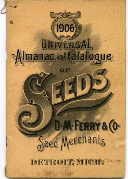 Catalog - 1906 Universal Almanac and Catalogue of Seeds