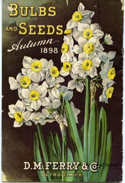 Catalog - Bulbs and Seeds, Autumn 1898