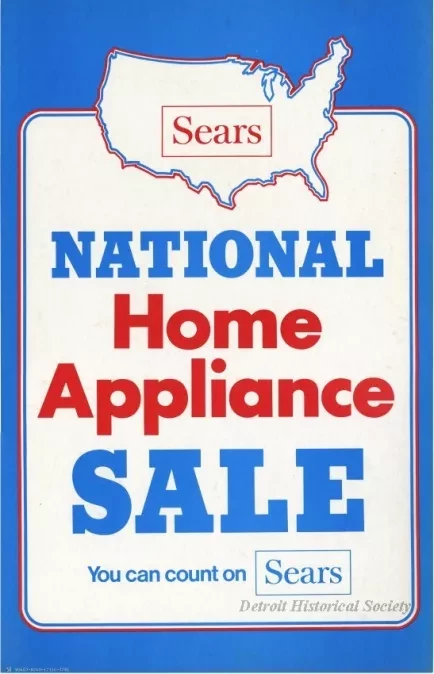 Poster, Advertisement - Sears