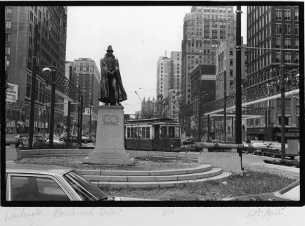 Print, Photographic - Washington Boulevard, Detroit